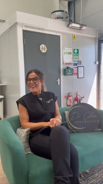 Dr Charley Burley at her Pontyclun clinic room